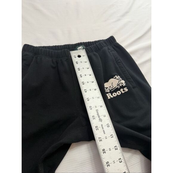 Roots Canada Tapered Black Jogger Sweatpants Black Size XS - Picture 3 of 10